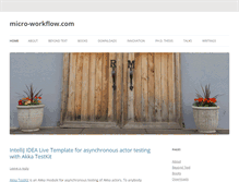 Tablet Screenshot of micro-workflow.com